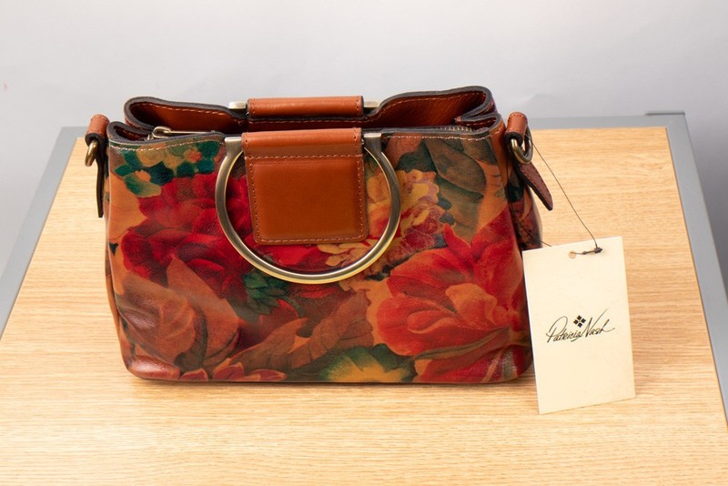 Patricia Nash Empoli Satchel Crossbody in Multi Print MSRP $249