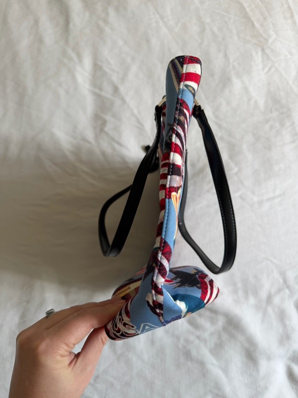 American Flag Purse Pinup Girl USA Patriotic Hand Bag WWII Rockabilly 4th July gallery