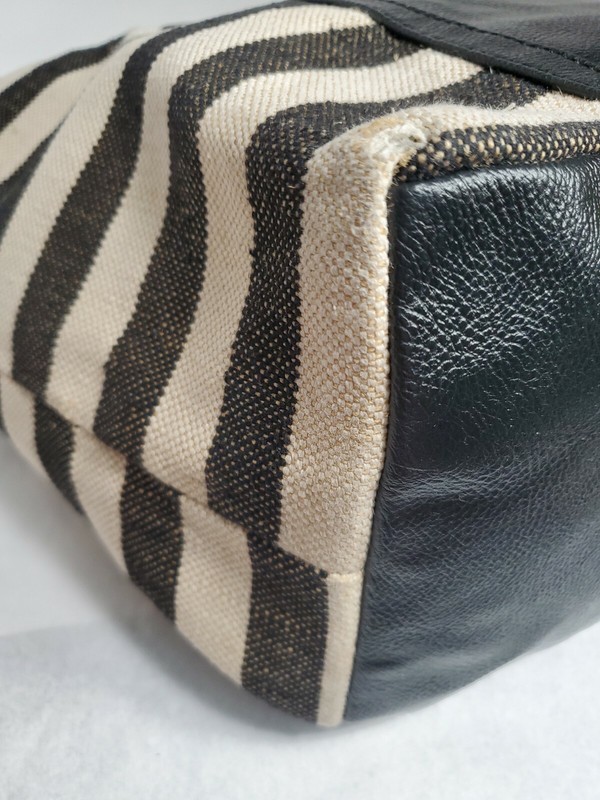 Nine West Extra Large Tote Bag Woman Overfill textile/ man made 14x18x6" gallery