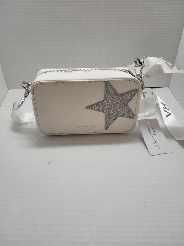 VINTAGE HAVANA Henna Star Crossbody White Camera Bag Purse