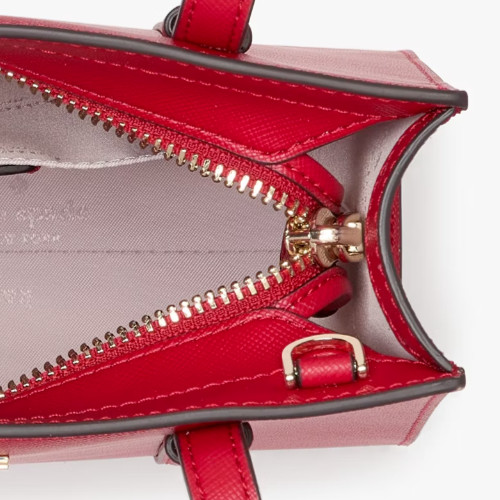 Kate Spade Kenzie Limited Edition Small Tote Bag KI926 Cherry Red Purse NWT $329 gallery