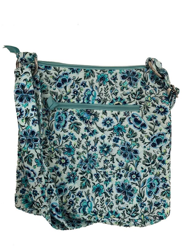 Vera Bradley Women's Zip Top Hipster Cloud Vine gallery