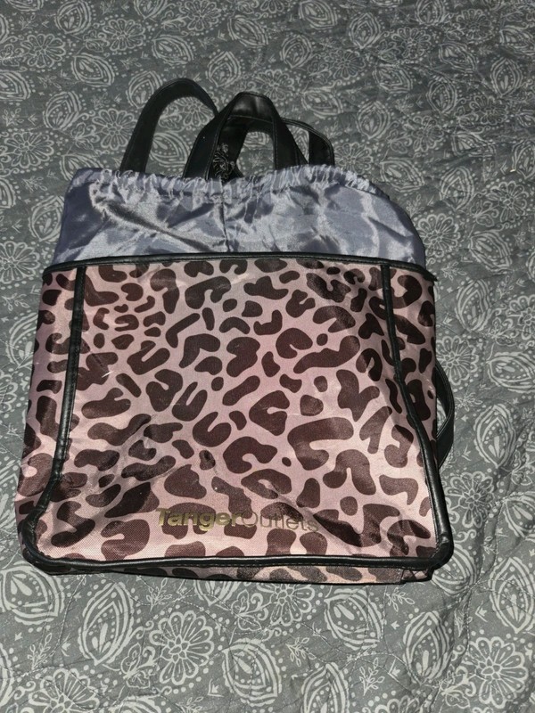 Tanger Outlet Tote Bag, Backpack Style.