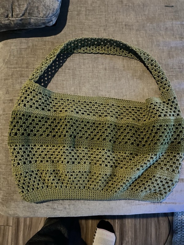 Medium Tote Bag Green Tote Bag Unlined gallery