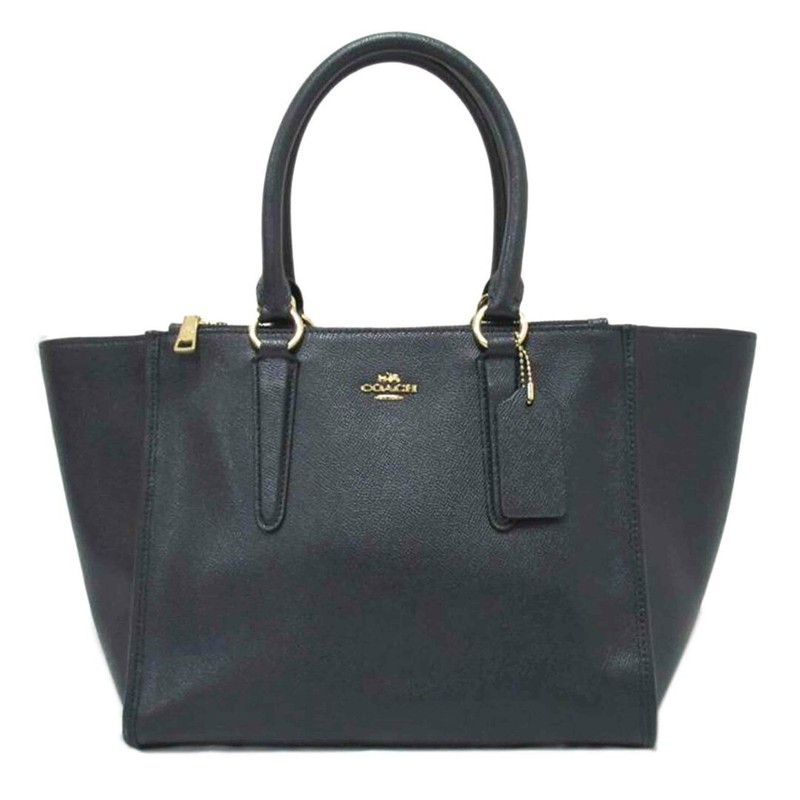 COACH 2way Bag Leather F14928 K17 AB Rank 63 Used 6a