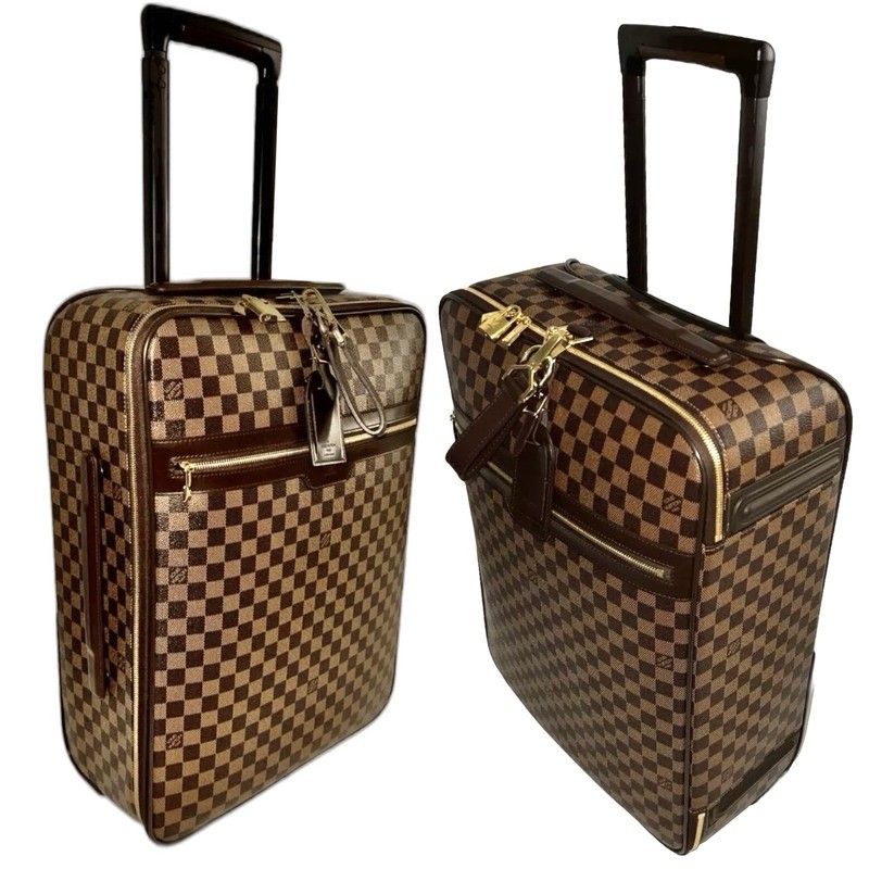 Louis Vuitton Pegase Bag Suitcase w/ Coa Garment Lock Key Damier Ebene 🎊 gallery