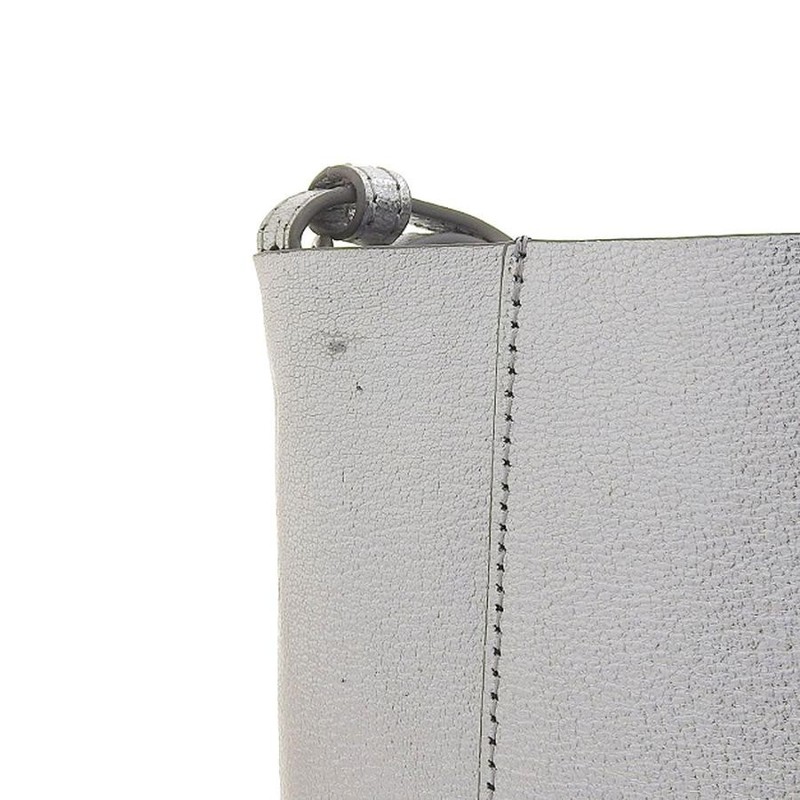 CELINE Bag: Vertical Cabas Small Silver W22.5H28D10cm w/strap; gallery