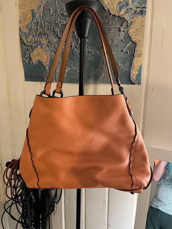 COACH Women's Prairie Rivets Edie 31 Shoulder Bag, Blush, Handbag gallery