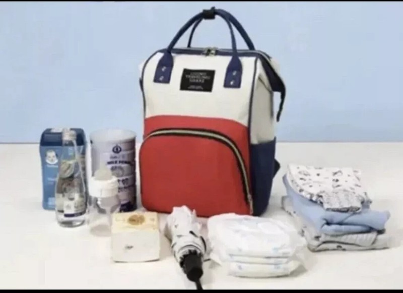 Multi-use Large Mummy Baby Bag Backpack Diaper Nappy Changing Travel Waterproof gallery