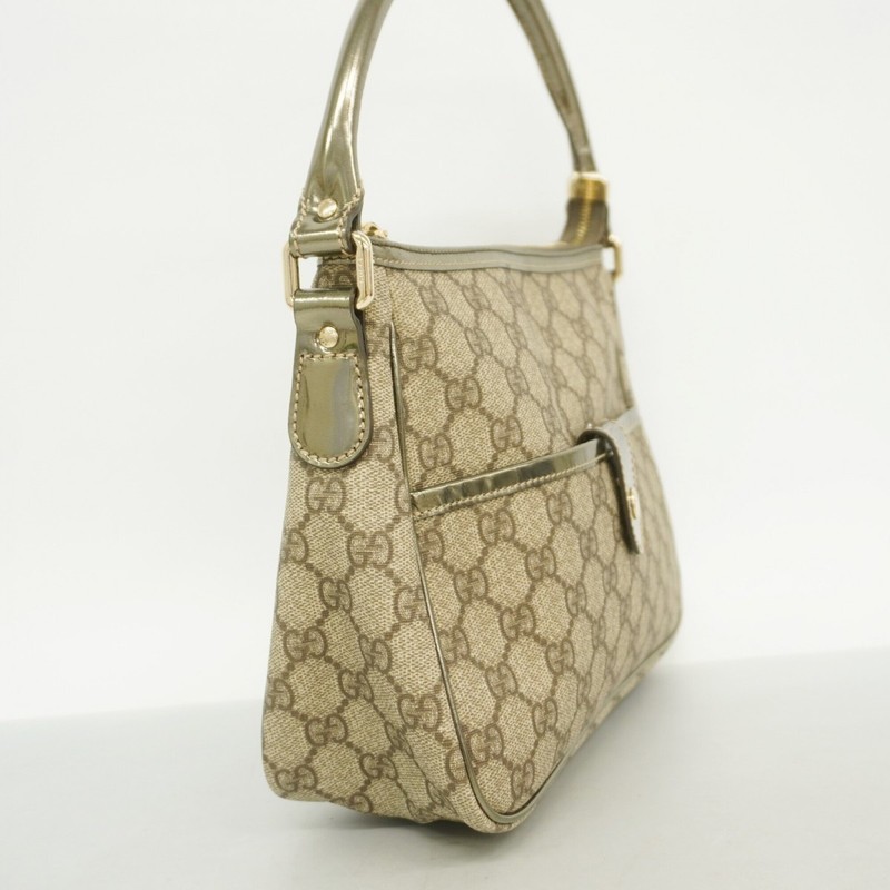 Gucci GG Supreme handbag, 190258, brown champagne, women's, P3052085 GZl1im5p gallery