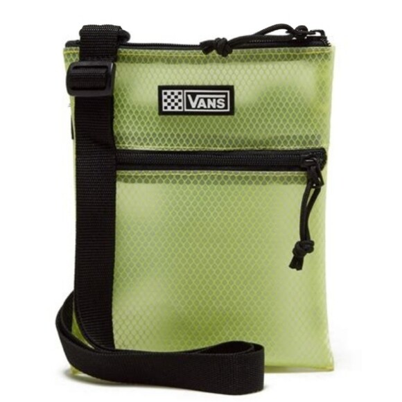 Vans Women/Girls Easy Going Yellow/Black Crossbody Bag (VN0A4DRRVD8) – NWT