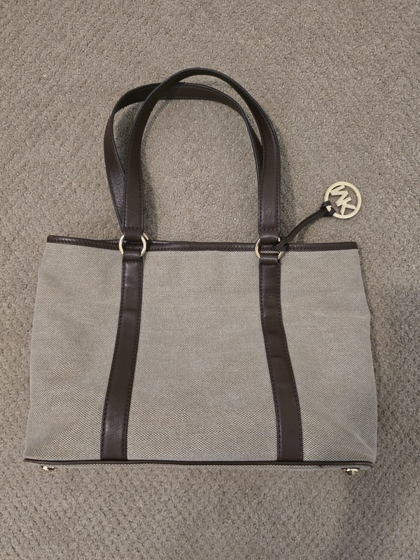 michael kors Beige Cotton Exterior tote