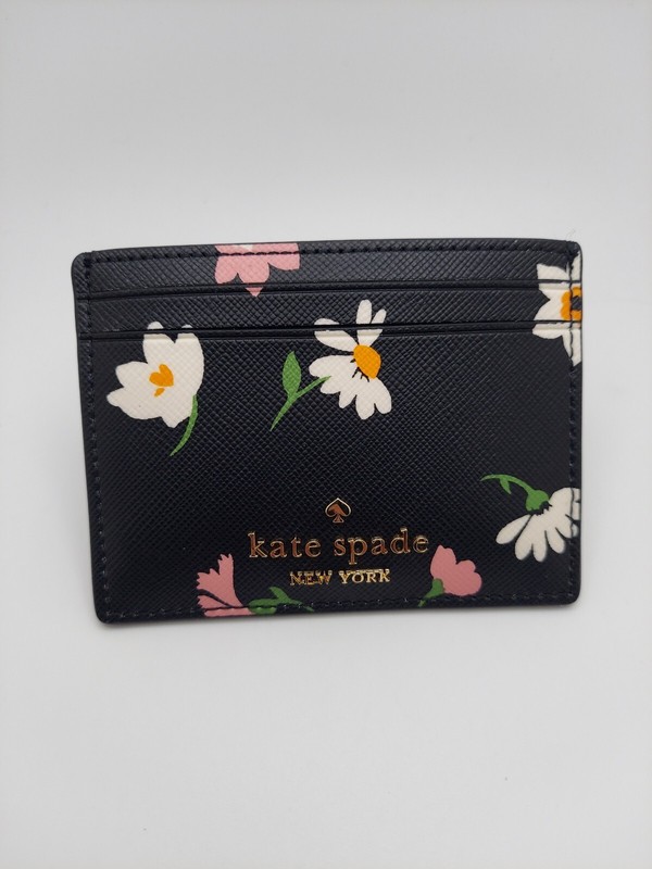 NEW KATE SPADE New York Madison Floral Waltz Small Slim Card Holder – MSRP $89