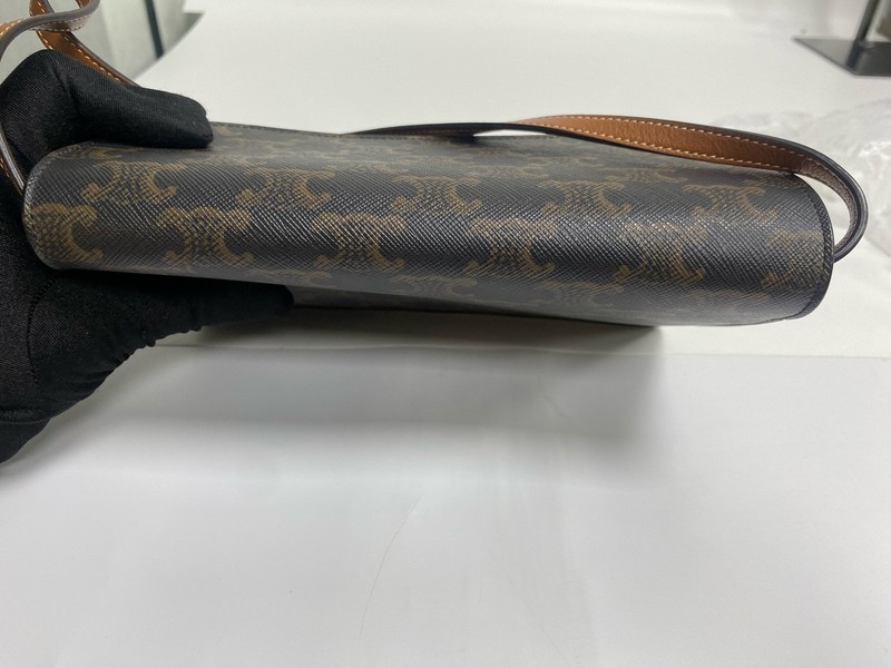 Celine Pre-Owned Authentic Envelope Bag Monogram Length 20, width 6, height 14 gallery