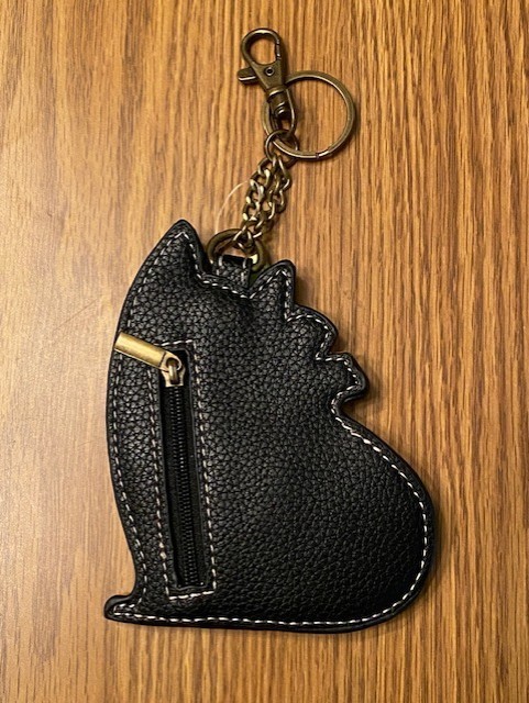 CHALA - CAT KEY FOBS - 6 CHOICES!! Coin Purse on the Back - NEW ORANGE TABBY! gallery
