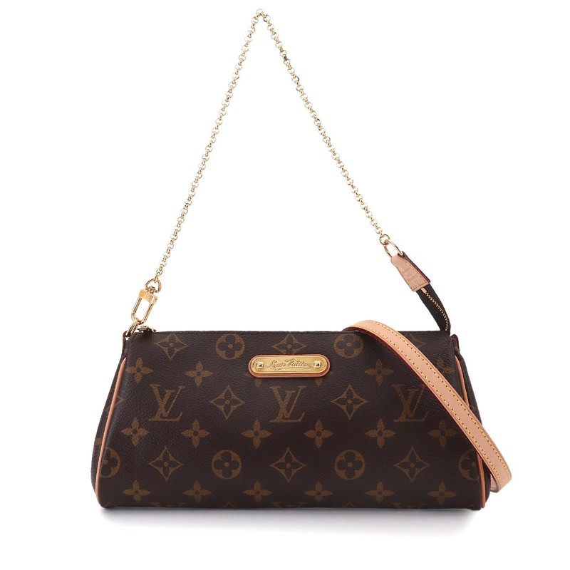 LOUIS VUITTON Monogram Eva 2way Hand Shoulder Bag M95567 Purse 90326305