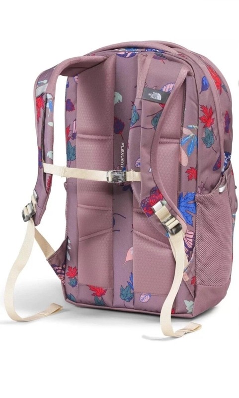 The North Face Jester Backpack Fawn Grey Fall Wanderer Butterfly Leaf Mauve gallery