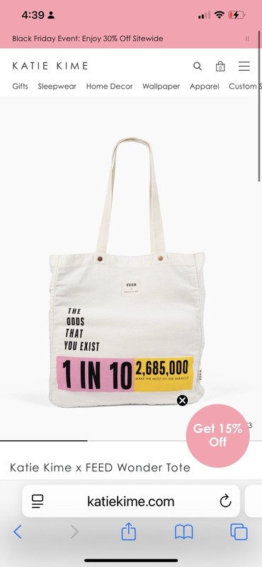 Katie Kime x FEED Wonder Tote H73 gallery