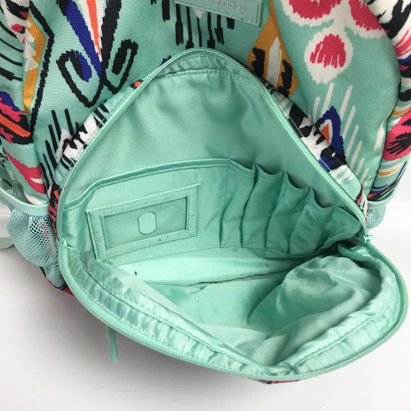 Vera Bradley Essential Backpack Pueblo Green Multi Southwest Aztec Laptop Travel gallery