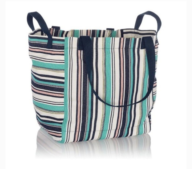 Thirty-One New Horizons Tote Caribbean Weave NEW With Tags
