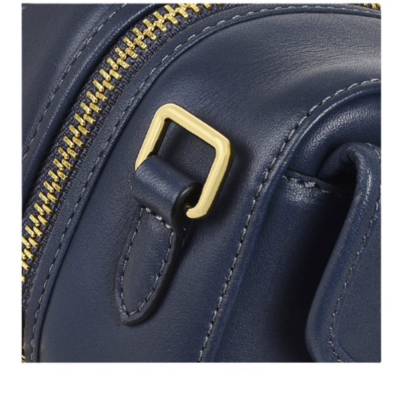 Radley Loaf Lane Mini Leather Zip Around Cross Body Bag Vintage Blue H5592409 gallery