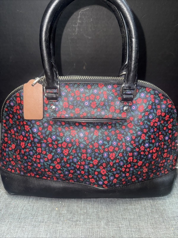 Coach Sierra Bag in Ranch Floral Print Bowling Satchel Feminine Cottagecore gallery