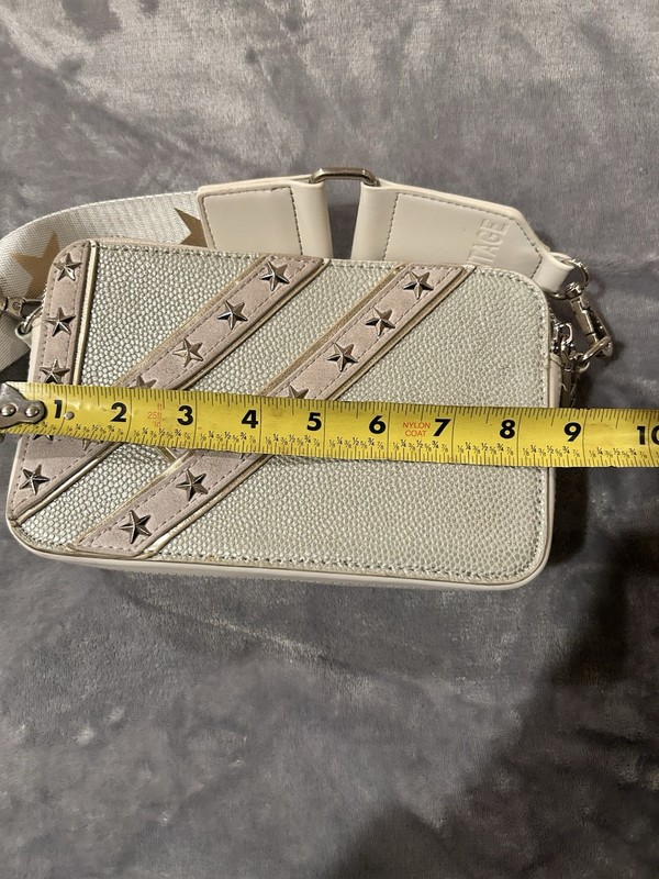 VINTAGE HAVANA Bags MEME Camel/White Crossbody Shoulder Bag/ Retail $100 gallery