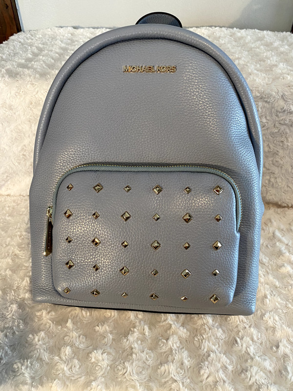 Brand New With Tags! Michael Kors Erin Studded Women’s Bag – Pale Blue, Medium