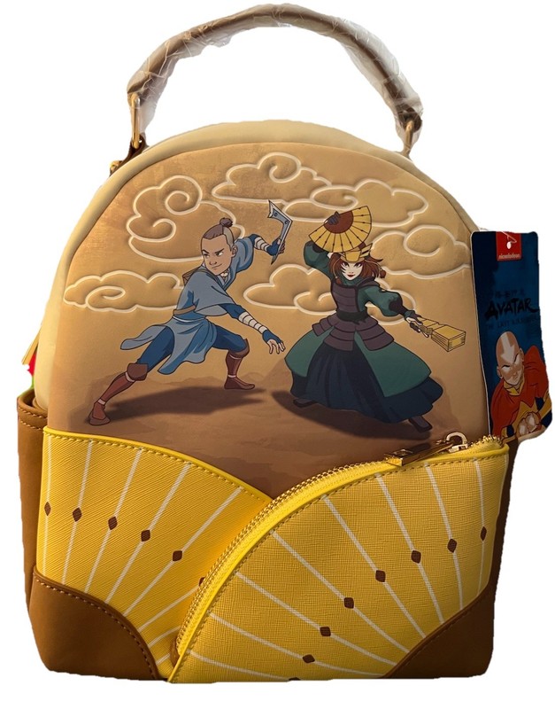 Avatar The Last Airbender Sokka and Suki Mini Backpack New