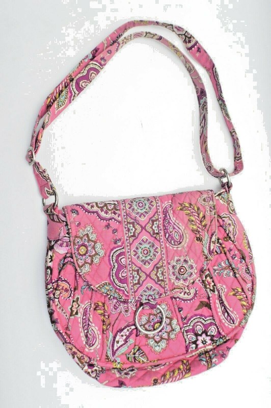 Vera Bradley Hand Bag- 11"Wx10"Hx3 3/4"D - 1- Adjustable Handle-Shoulder to Hand
