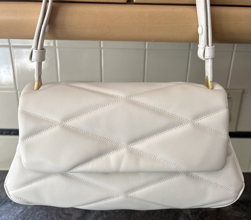 Kate Spade Grace Quilted Leather Shoulder Bag Satchel Excellent Sold Out Purse