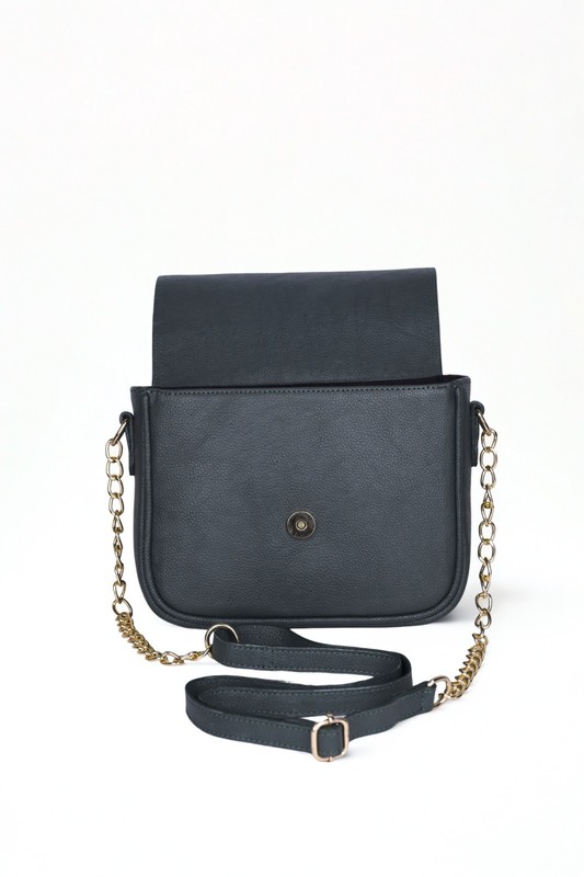 Bellish Aquila Chain Sling Moss green | Leather with Polyester Lining Strap gallery