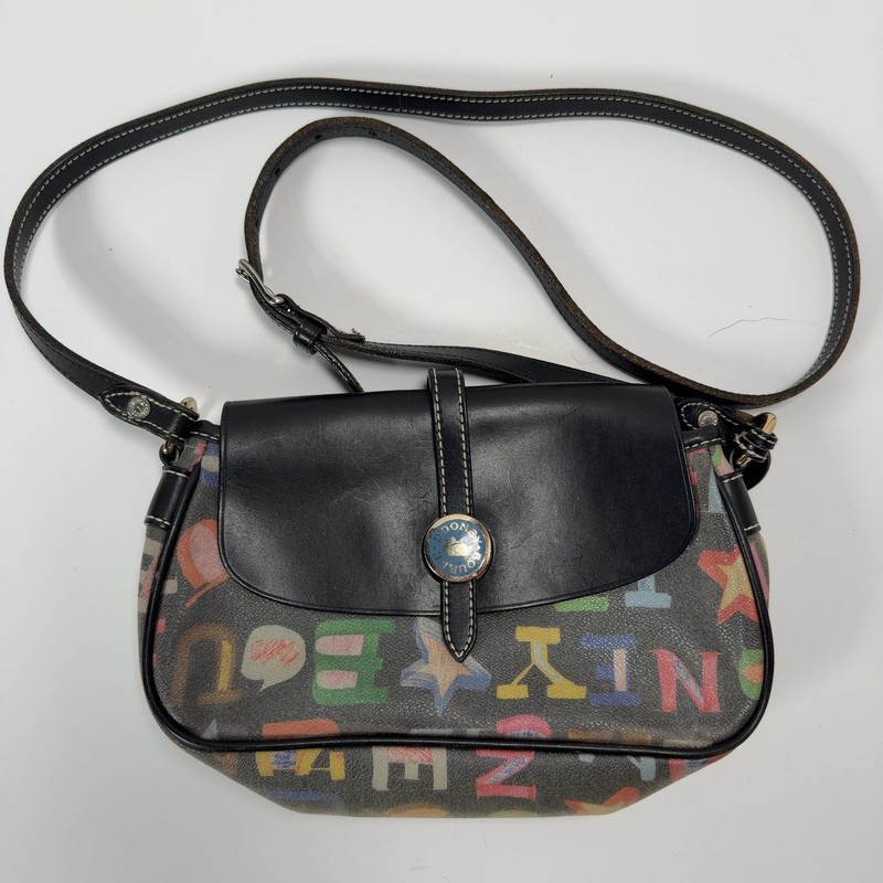 Dooney & Bourke Multicolor Alphabet Shoulder Bag K3572633 Women’s Handbag