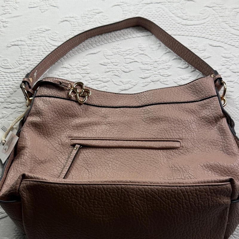 Sophisticated Rose Pink Maise Hobo Shoulder Bag gallery