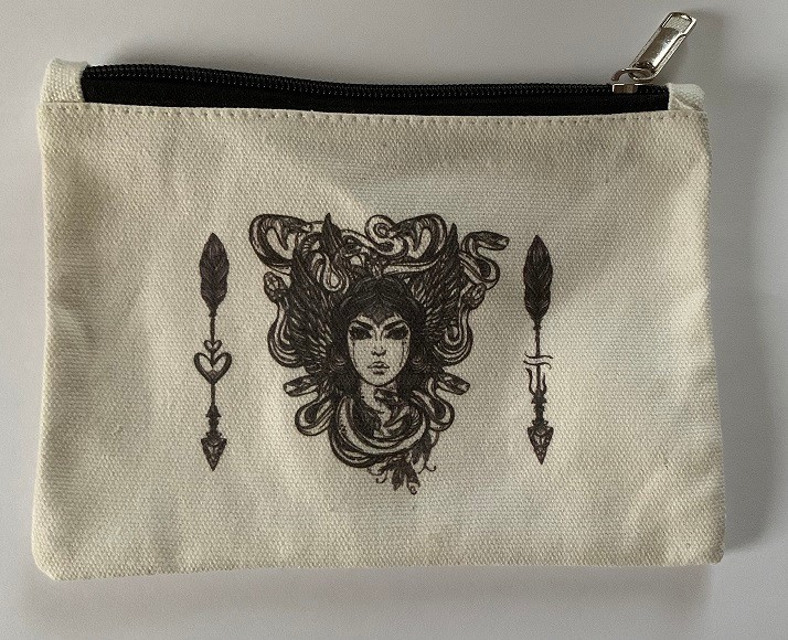 Medusa’s Makeup Canvas Pouch
