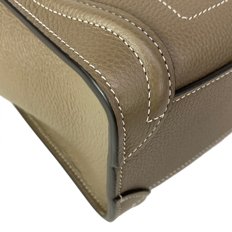 CELINE Luggage Nano Shopper 189243DRU.09SO Pickpocket (gray-beige) Handbag gallery
