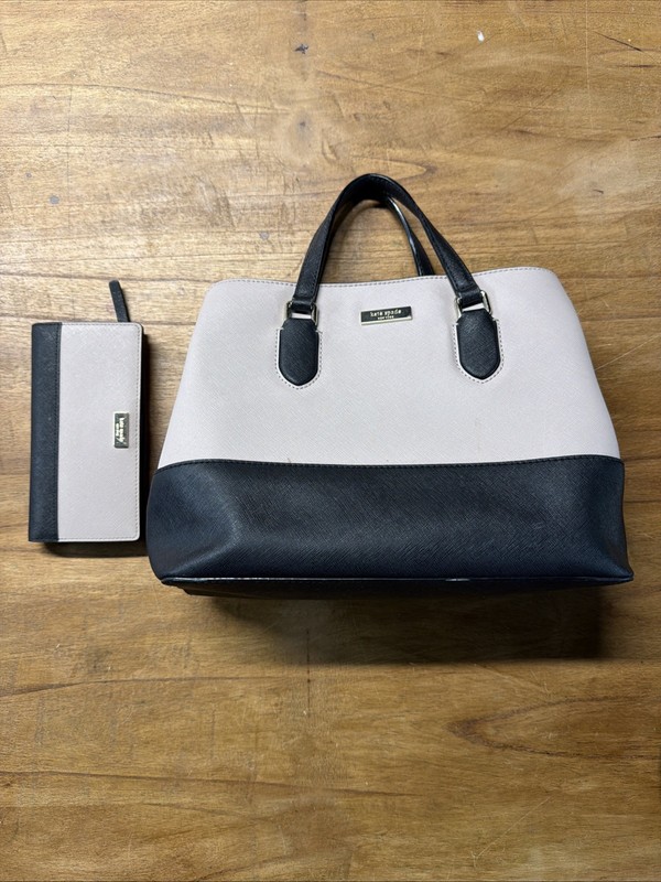 Kate Spade Laurel Way Evangelie Saffiano Satchel Crossbody Bag Designer