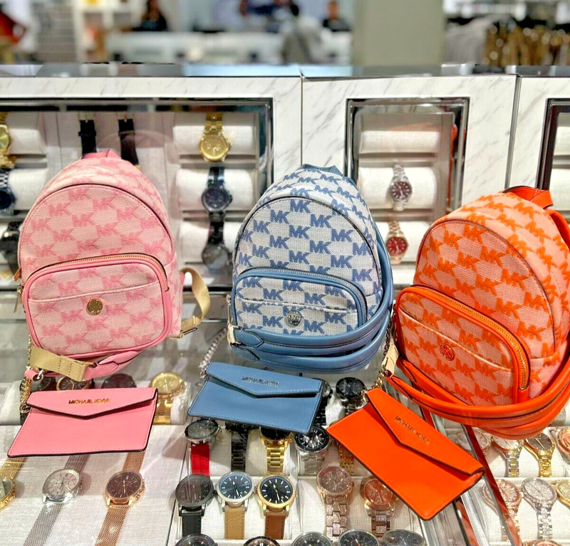 Michael Kors Maisie Women Extra-Small Mini 2 in 1 Backpack Bag Logo Signature