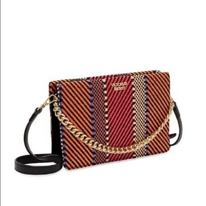 VICTORIA’S SECRET Woven Straw 24/7 Crossbody Bag
