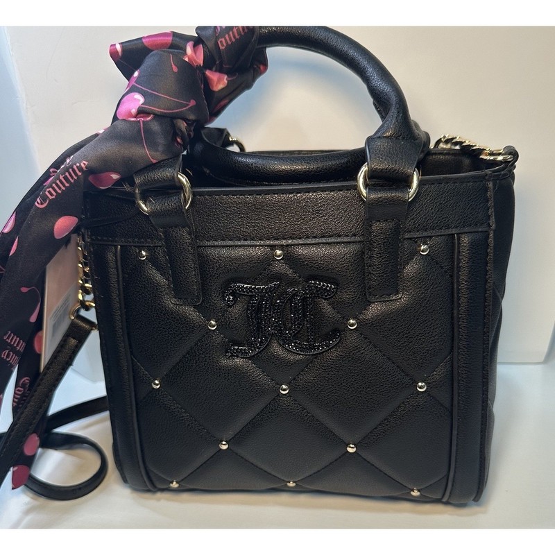 Juicy Couture Women’s Liquorice Black Holding The Line Mini Bag Handbag NWT $89