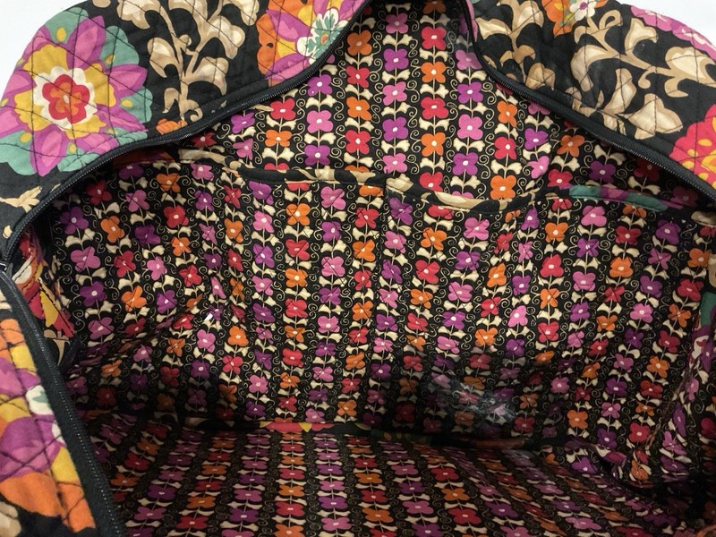 Gently Used~Vera Bradley Suzani Weekender Bag W/ Trolley Sleeve gallery