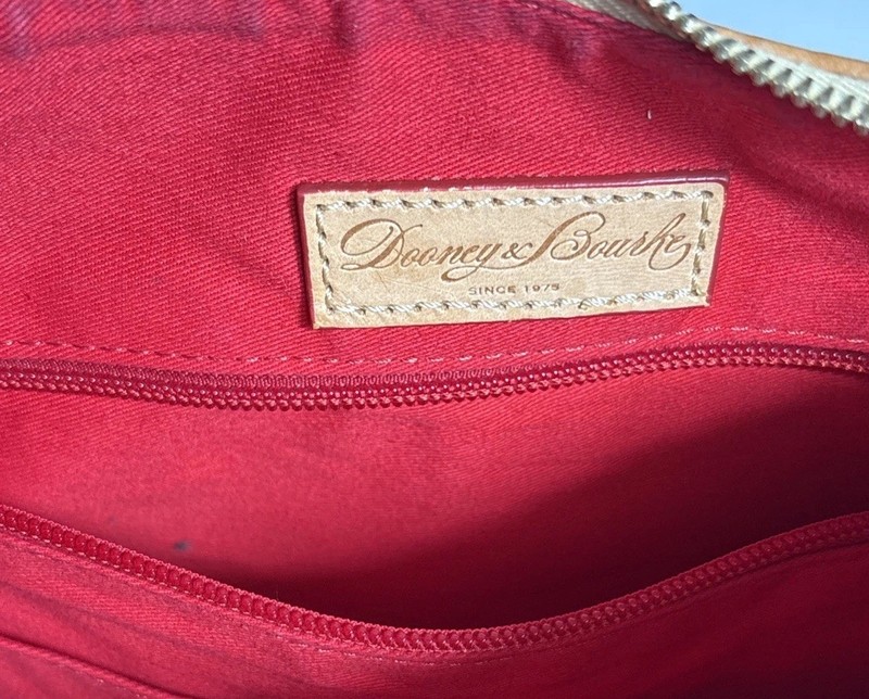 Pink Monogram Dooney & Bourke Shoulder Bag Handbag READ AND SEE PHOTOS gallery