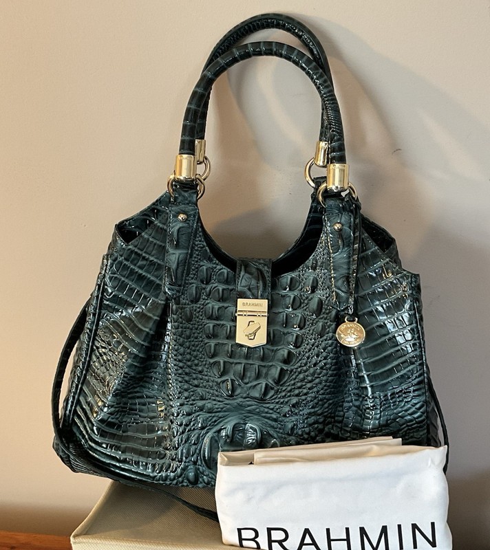 Brahmin Elisa Ivy Melbourne Leather Hobo Satchel…..Beautiful..NWT