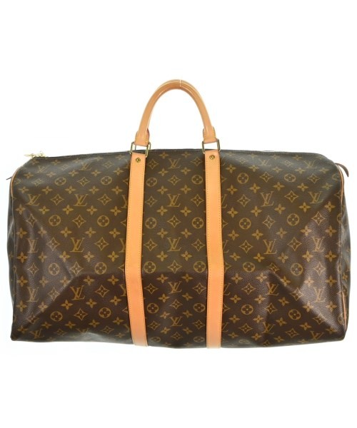 LOUIS VUITTON Keepall 55 Travelingbag Monogram Canvas Brown M41424 2200681430815