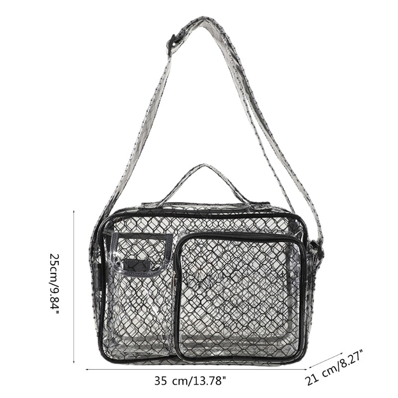 Anti-static Clear PVC Shoulder Cleanroom Engineer Tool Bag Put Computer Tools gallery