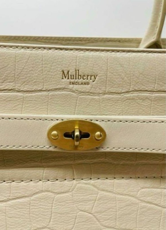 Mulberry 2Way Women Luxury Designer Rare Model Limited Edition VHTF Pre-owned gallery