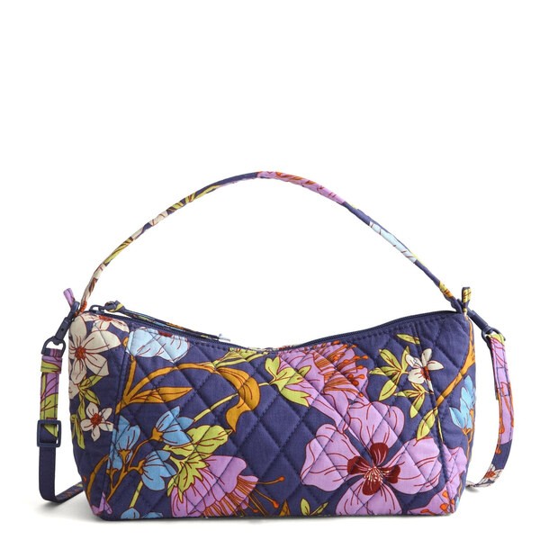 Vera Bradley Mini Coffee Garden Crossbody Slouchy Outlet Exclusive New With Tag gallery