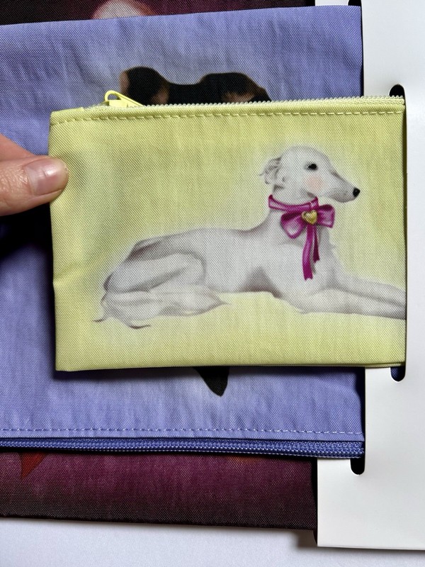NEW! Baggu GO POUCH 3-PIECE SET in “Fancy Animals” — Washable Recyc. Nylon Bags gallery