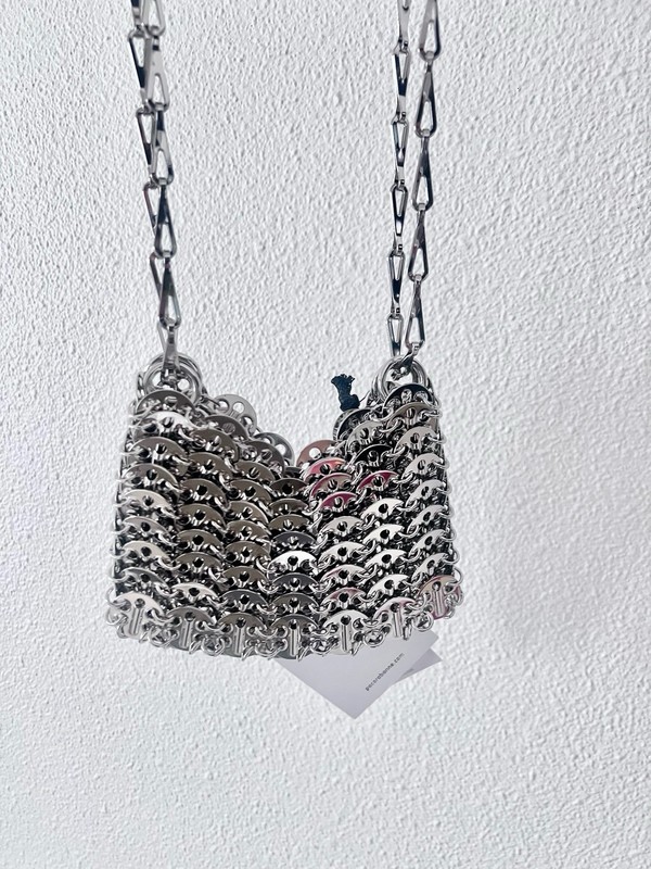 Paco Rabanne 1969 Iconic SILVER Nano Bag – BRAND NEW