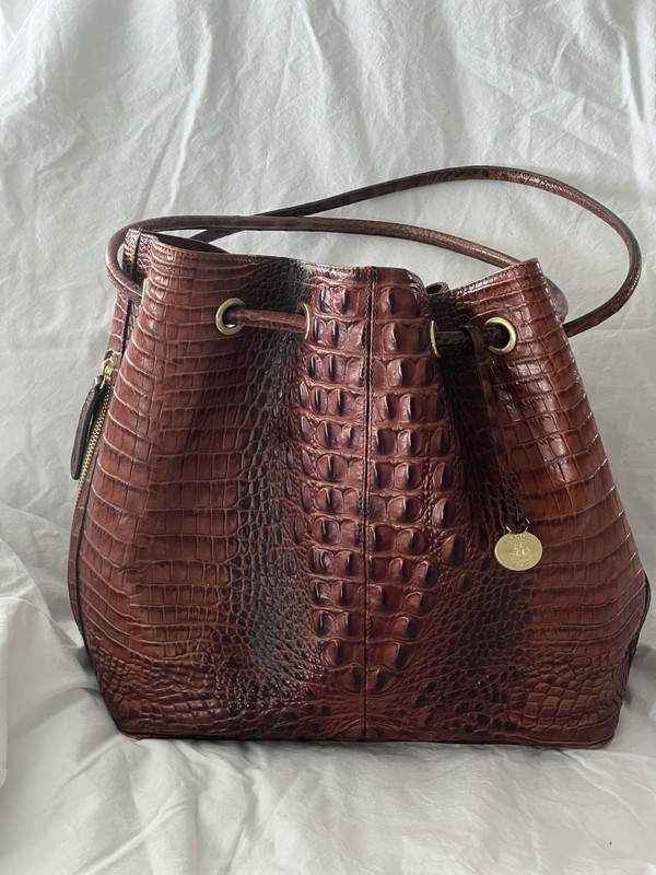 Brahmin Suri-seashell Brando Women’s Pull Tight Handbag Large